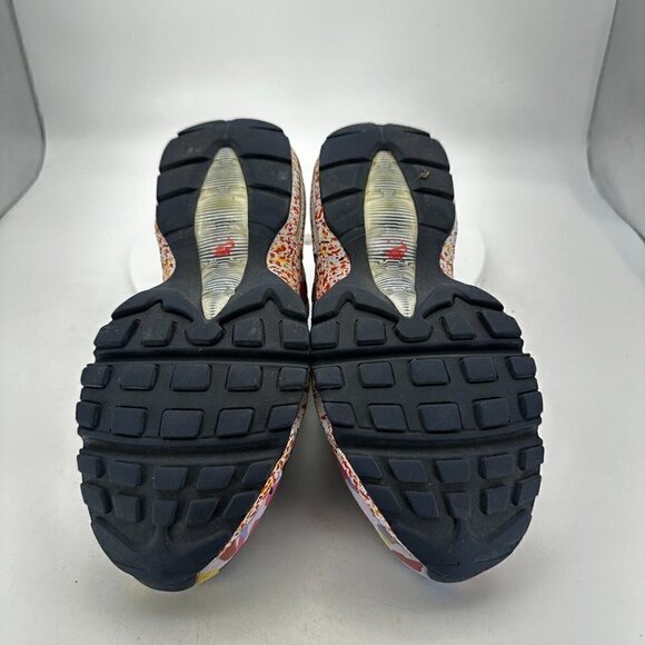 Nike Air Max 95 Women Size 7.5 918413-004 Confetti Vast Grey Midnight Navy Shoes - Picture 10 of 14